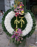 怀念花圈怀爱万古