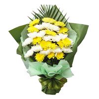 黄白菊祭祀花束